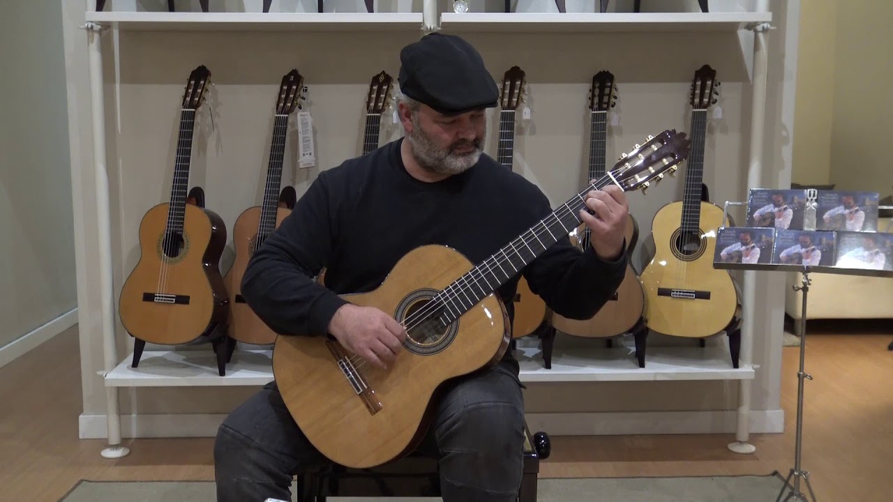 Guitar Jose Antonio Lagunar Conservatorio cedar - The Forgotten Harp