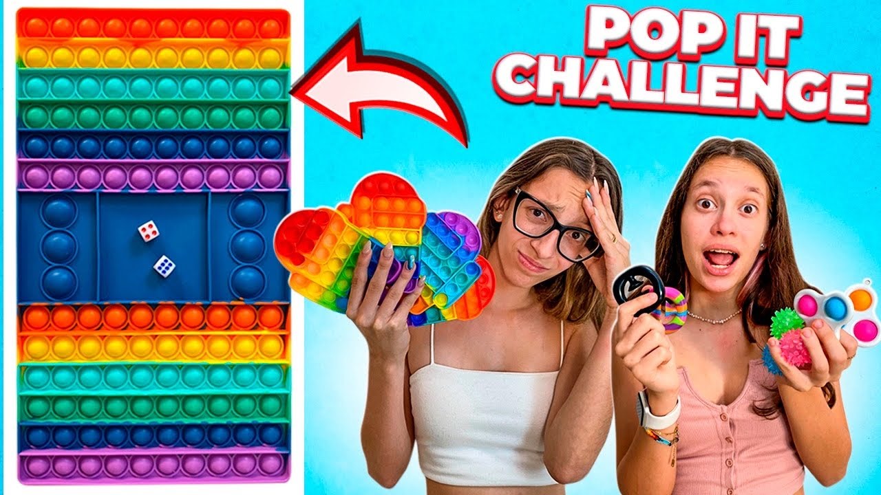 POP IT CHALLENGE I VALENDO TODOS OS NOSSOS FIDGET TOYS