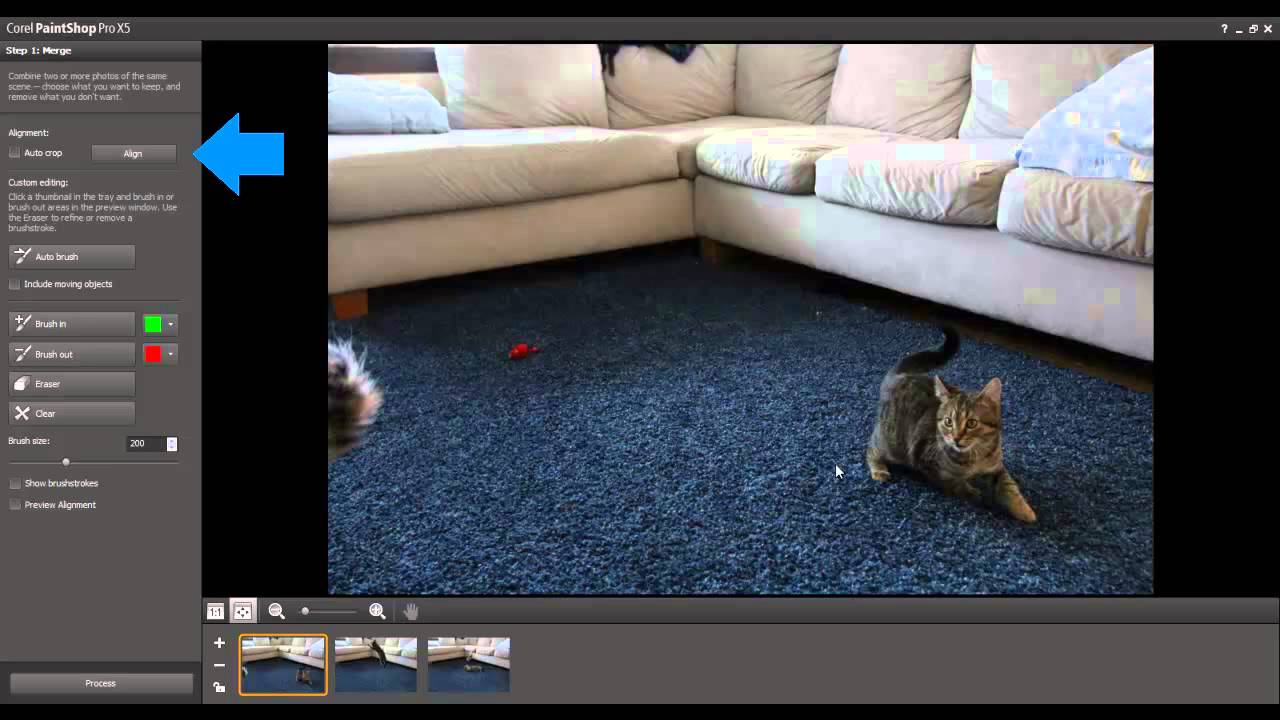 Blending Photos in PaintShop Pro X5