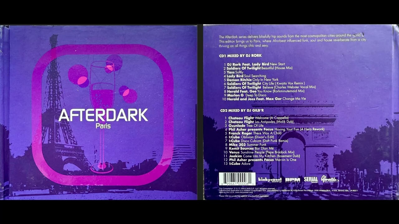 Afterdark, Paris (2005) (Disc 1) (Deep House Mix Album) [HQ]