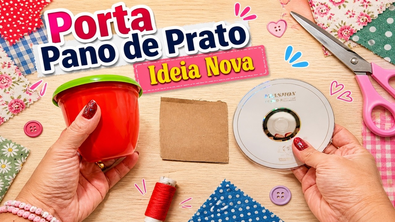 Porta Pano de Prato Ideia Nova