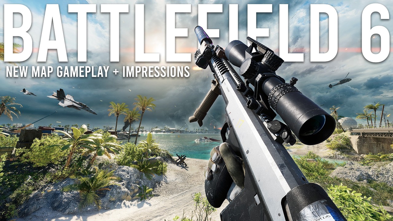 Battlefield 6 NEW Map Gameplay and Impressions...
