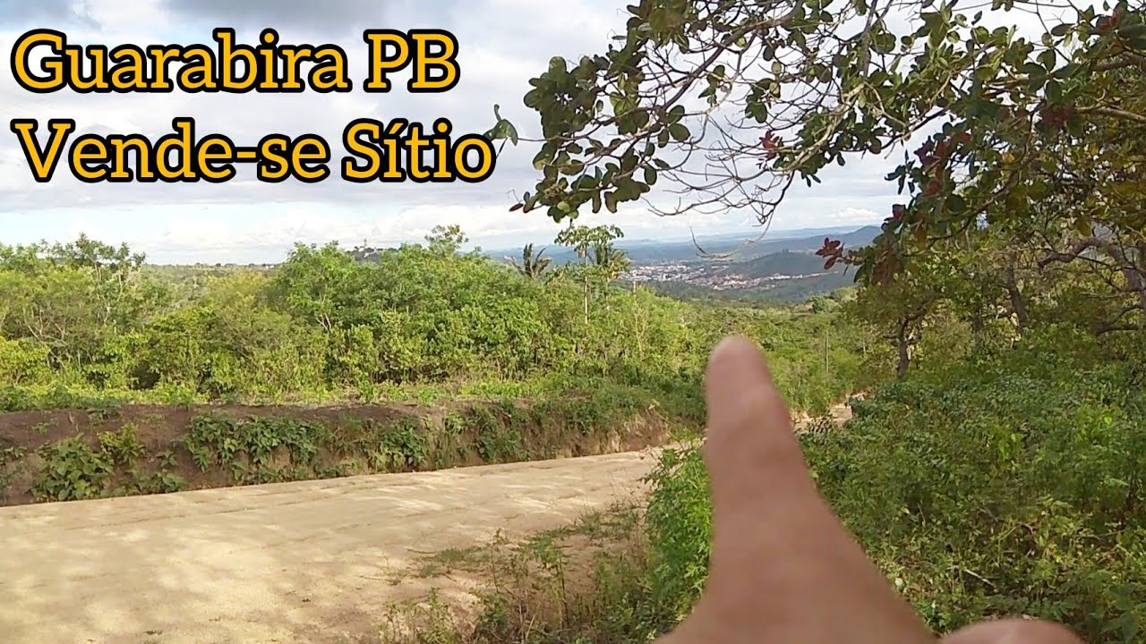 Sítio Pra Vender Em Pirpirituba No Brejo Paraíbano Região de Guarabira-PB ZAP: (84) 98718-0139