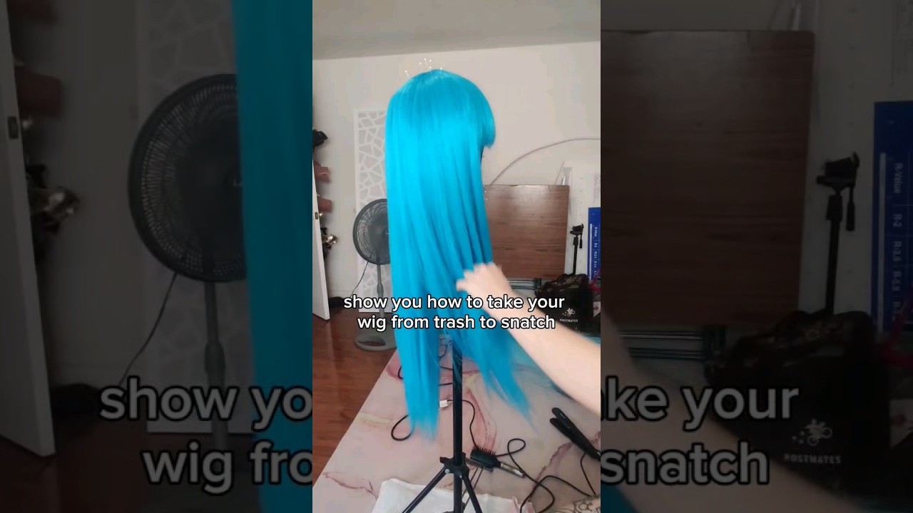 How to detangle a wig!!! #wigstyling #wigtutorial #cosplay #cosplaytutorial