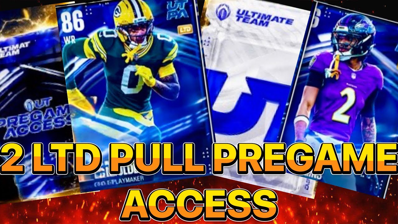 2 LTD PULL BACK TO BACK PREGAME ACCESS PACKS