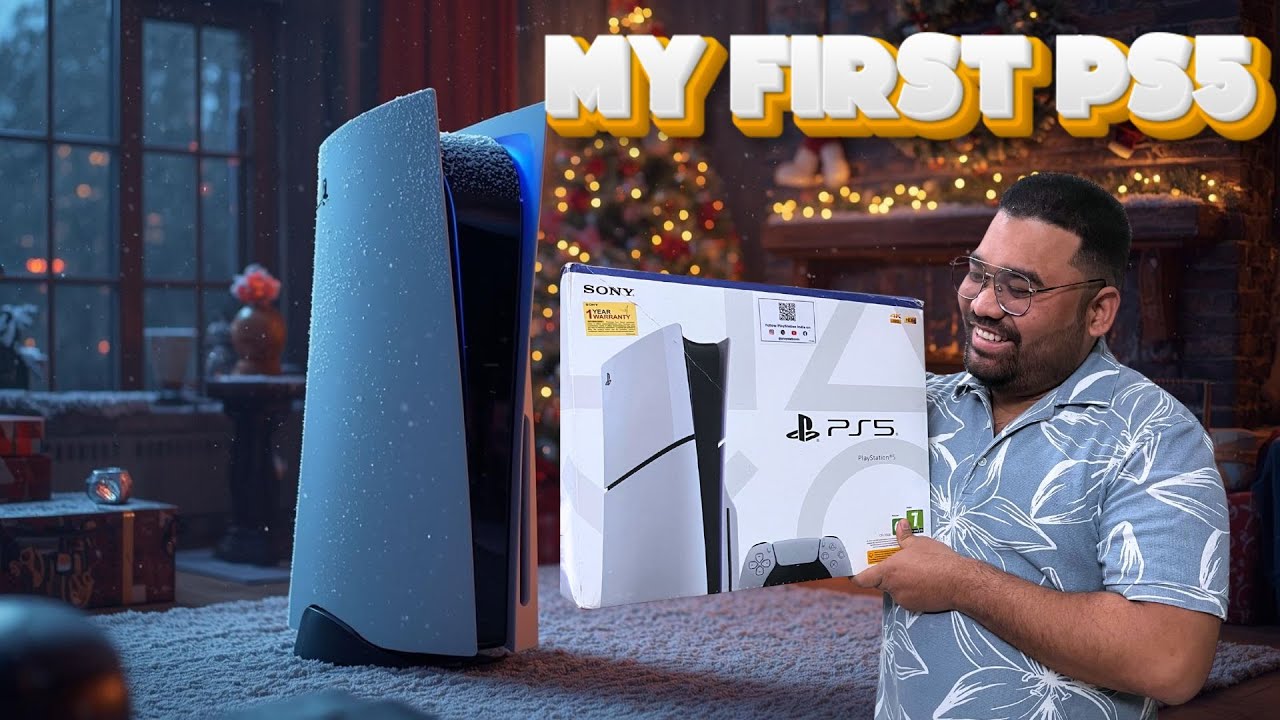 Finally Bought My First PS5 😍 | New Year Special