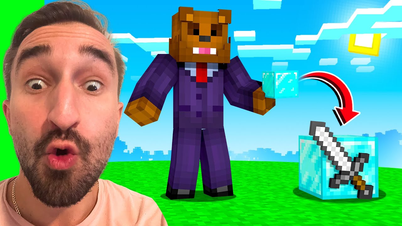 Minecraft, BUT Placing Blocks HURTS You...
