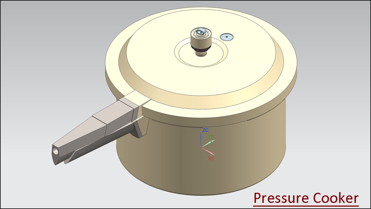 Pressure Cooker (Volume-3) Video Tutorial -- Siemens NX