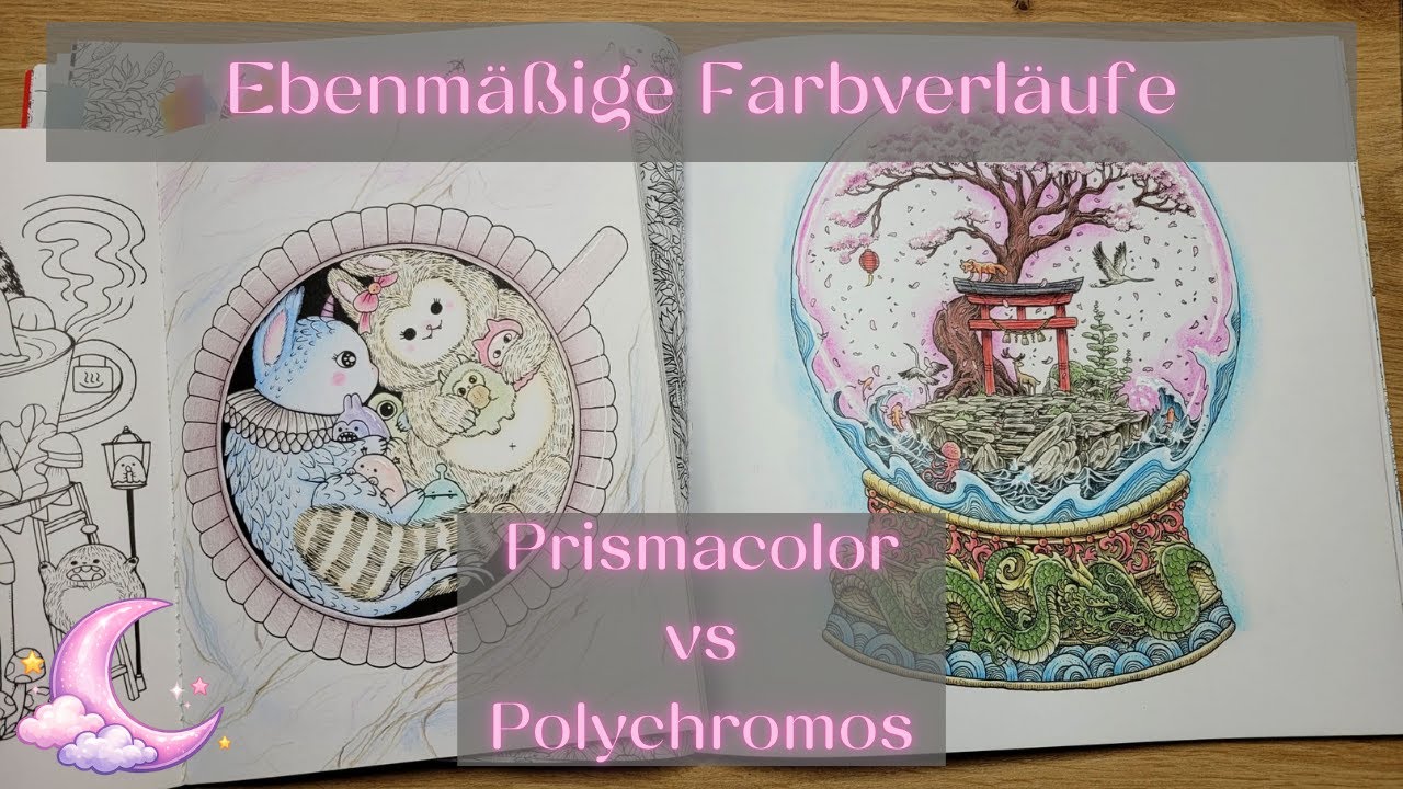 Warum Farbverläufe bei Polychromos anders funktionieren als bei Prismacolor