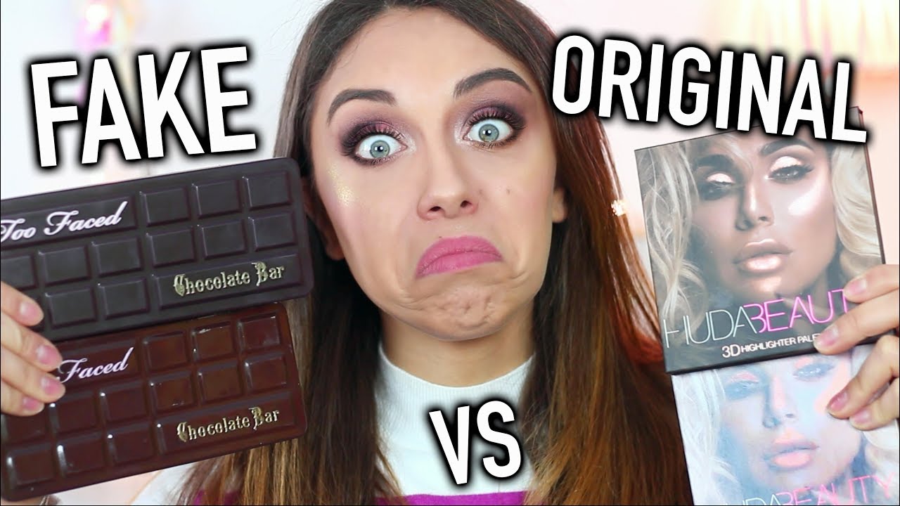 MI TRUCCO CON PRODOTTI FALSI! FAKE VS ORIGINAL PRODUCTS
