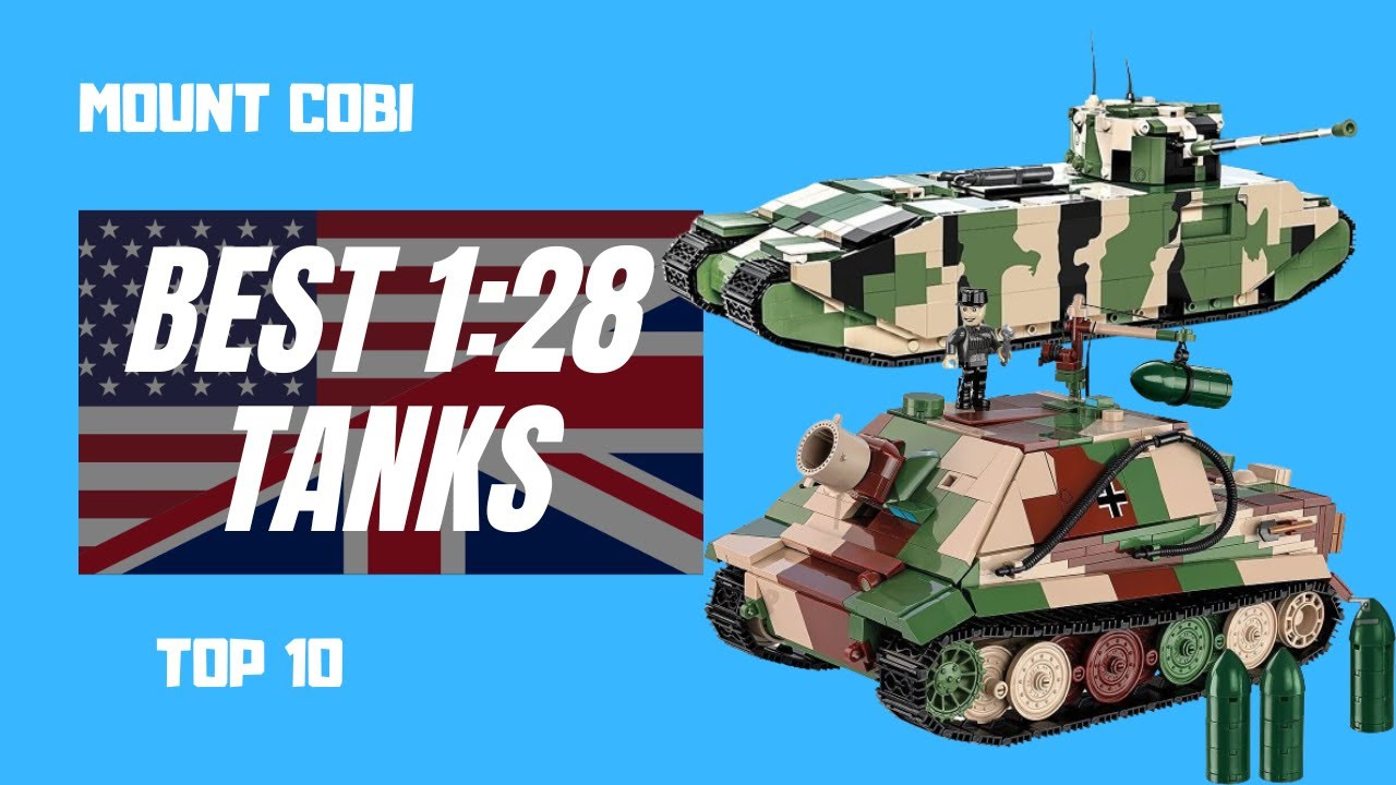 TOP 10 COBI TANKS in 1:28 scale🪖