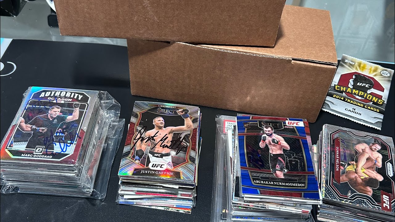 STARTING A NEW DISPLAY & ANOTHER STACK OF UFC AUTOS