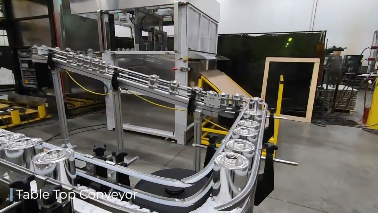 The HHA 5000 half-height depalletizer makes changeovers a breeze!