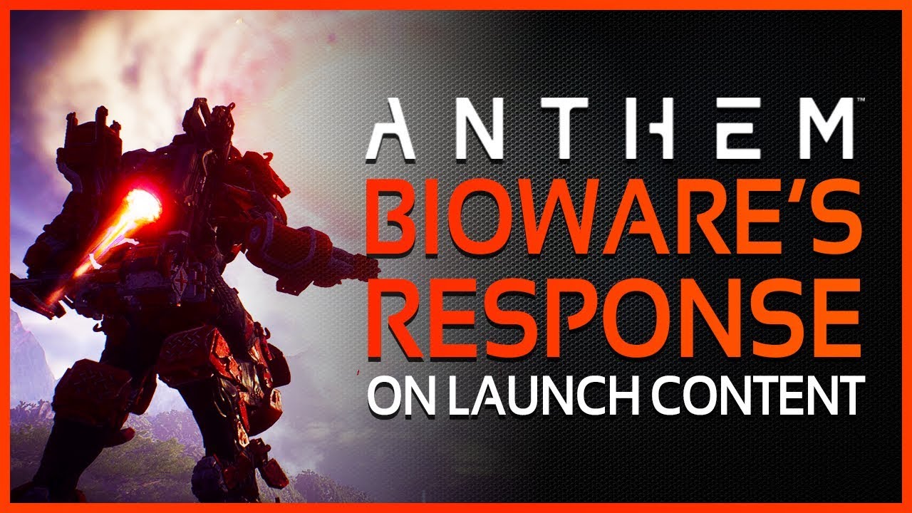 Anthem | NEW DETAILS: Bioware's Response to LAUNCH CONTENT Issues, NEW FEATURE Teased & More FIXES!