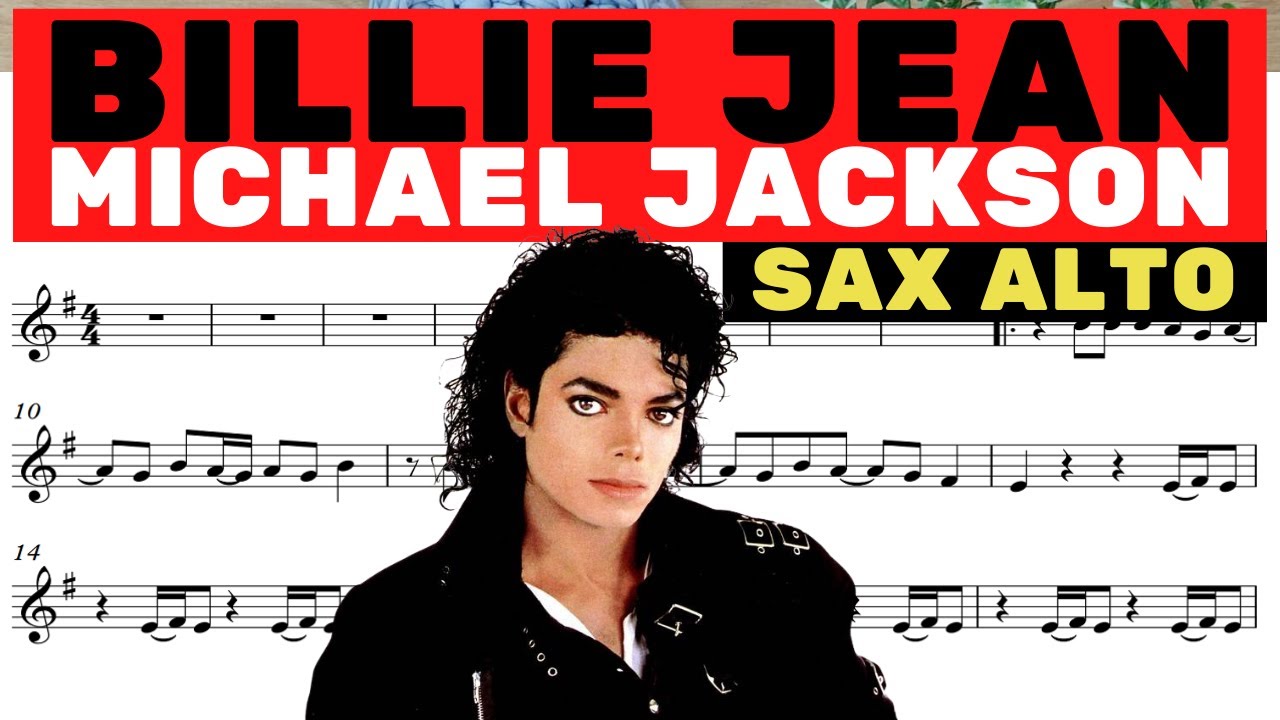 MICHAEL JACKSON [ALTO SAX] BILLIE JEAN