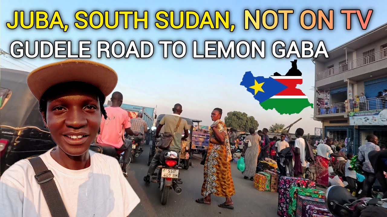 Raw Street Tour of Juba 🇸🇸 | Gudele Road to Lemon Gaba