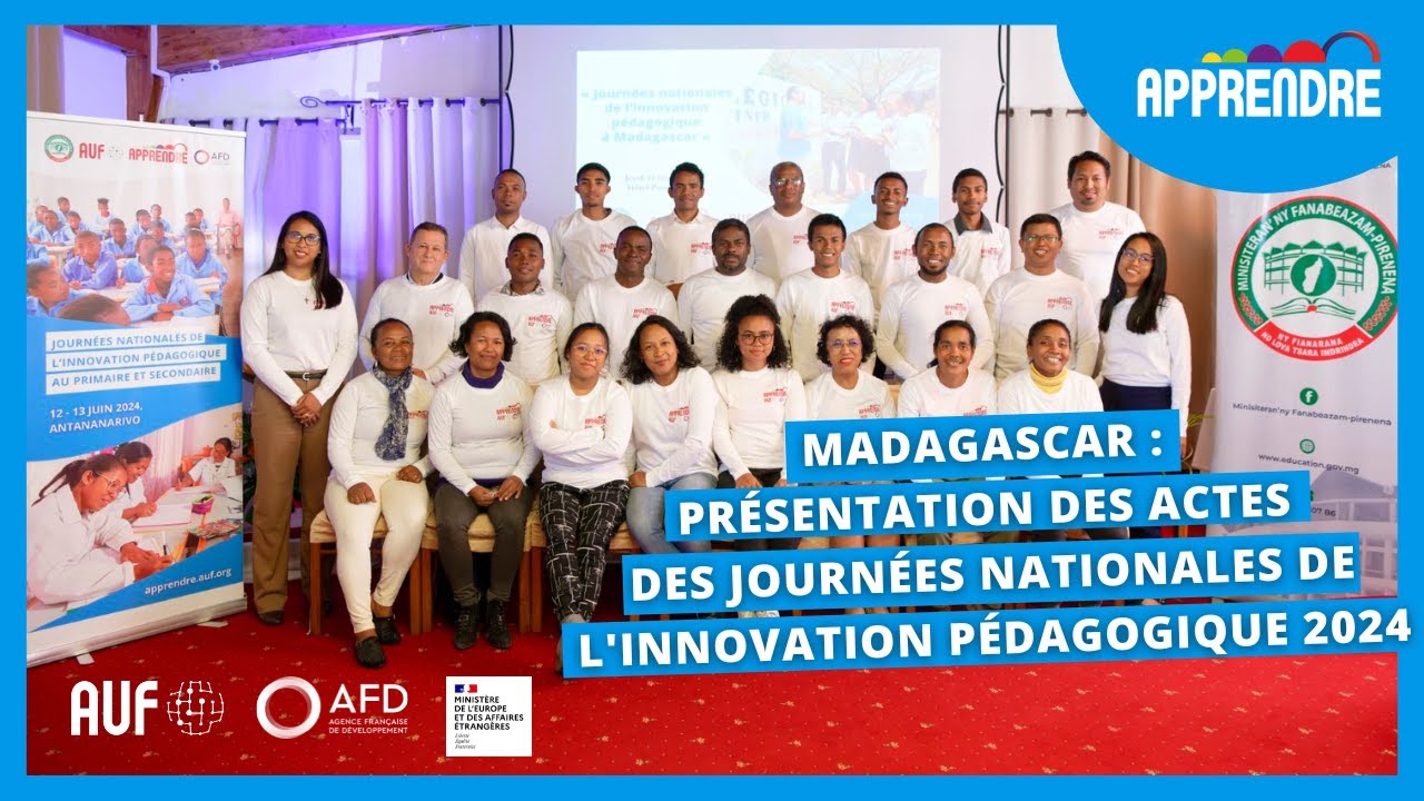 Madagascar : Actes des Journées Nationales de l'Innovation Pédagogique 2024