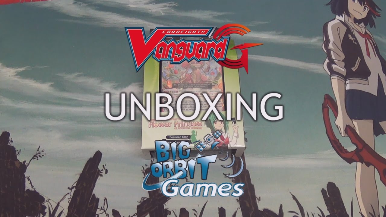 Cardfight!! Vanguard G-TD12 Flower Princess of Abundant Blooming Trial Deck Unboxing