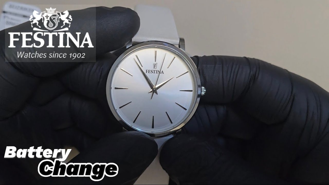 Festina Boyfriend F20371 Battery Replacement: Simple DIY Tutorial to Save Money and Time!