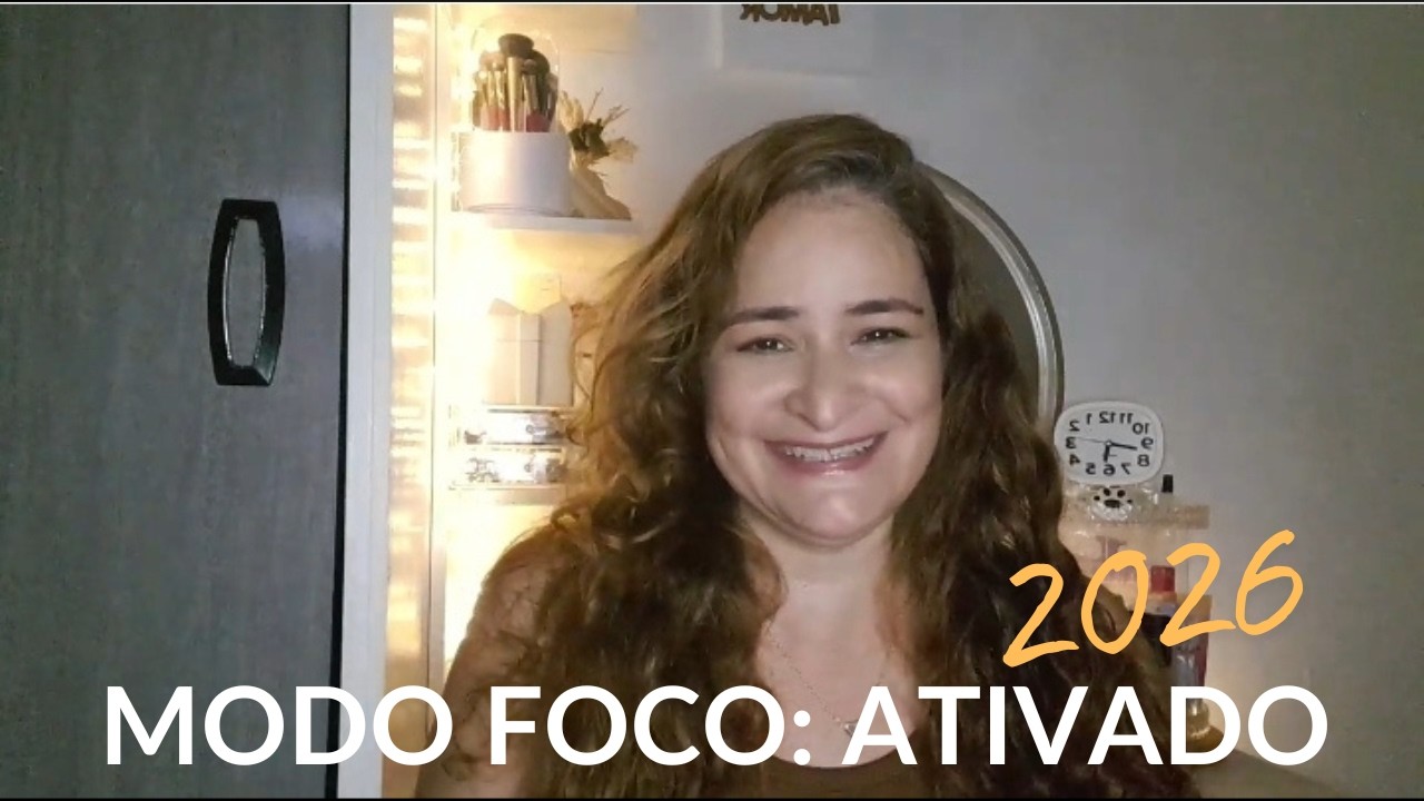 Daily vlog retrospectiva Dezembro 2025. Primeiro vídeo 2026.