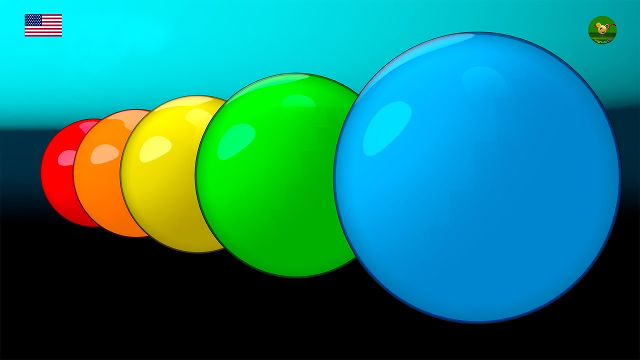 Color Balls Spinwheel | Videos for Toddlers in English | De Speeltuin