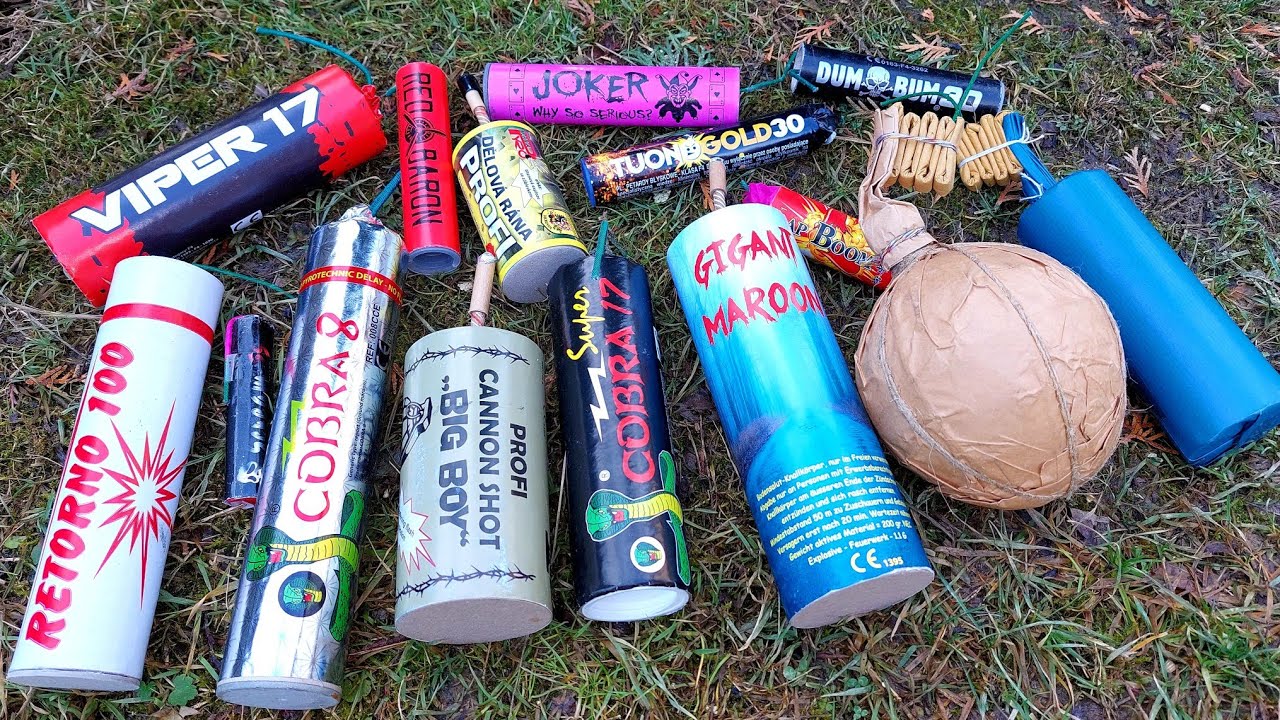 MEGA TEST PETARD€/BOMB€ - XXXL Polenboller Compilation - Firecrackers