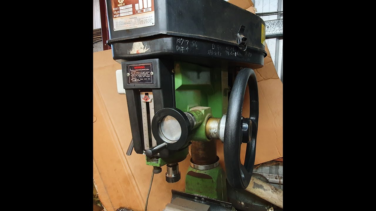 Rong Fu  RF30 Round Column Motorization  Part 1