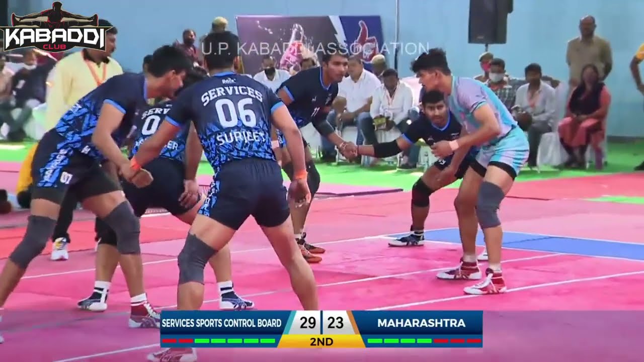 MAHARASHTRA VS SERVICES NATIONAL KABADDI MATCH 2021