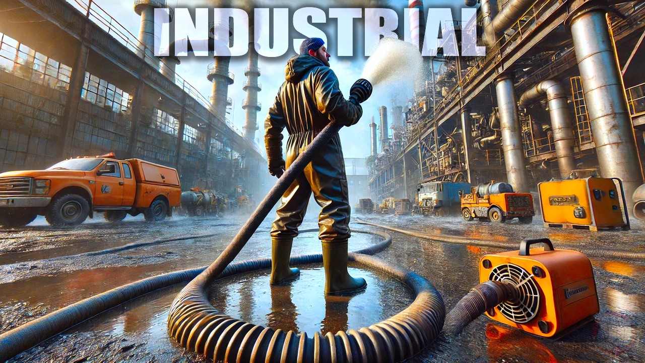 Industrial Zone in This Flood Sim Game...