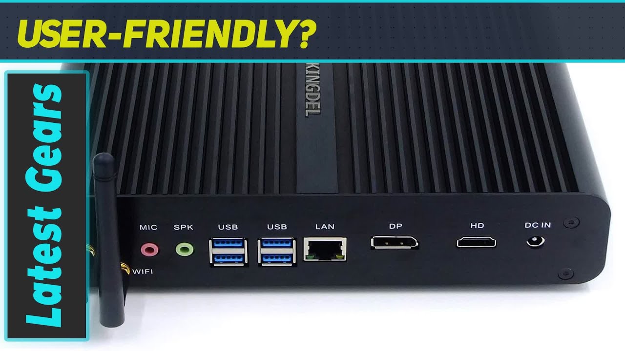 KINGDEL NC860: Unveiling the Ultimate Fanless Mini PC Experience!