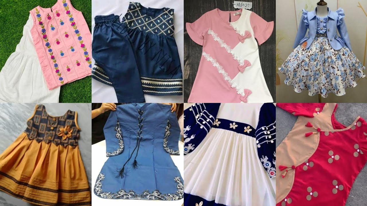 Simple baby girl frocks ideas #viral #babyfrocks #babydress #babyclothes #babiescute