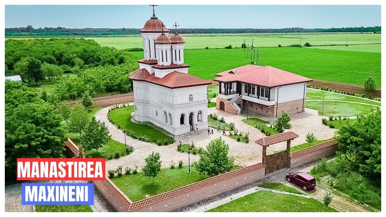 Manastirea MAXINENI jud. Braila - #2023 #viziteazaromania 🇷🇴