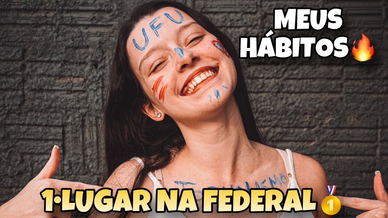 🔥HÁBITOS QUE ME FIZERAM SER APROVADA EM 1•LUGAR NA UNIVERSIDADE FEDERAL!!!