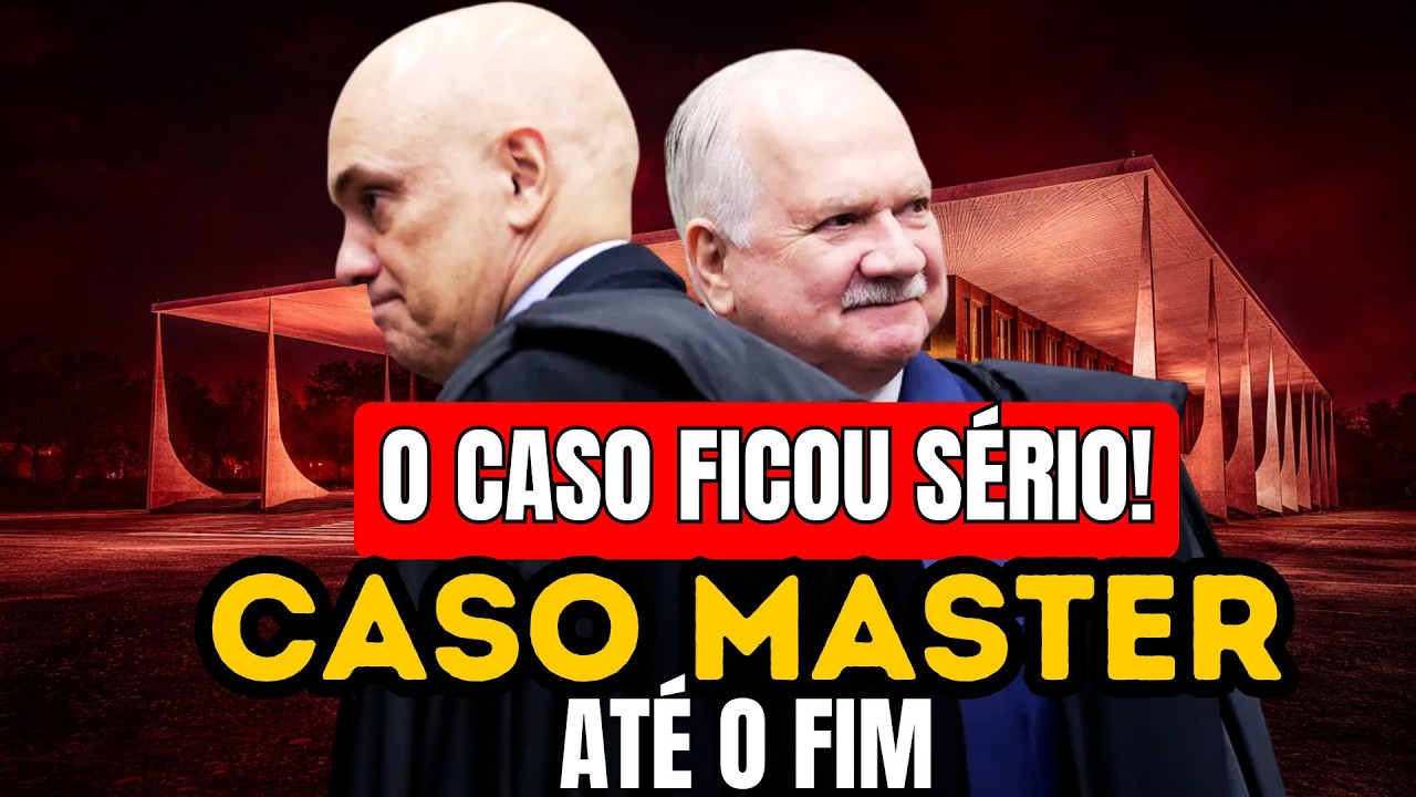 O CASO FICOU SÉRIO! Caso Master vai até o fim — Fachin decide e Moraes entra na polêmica
