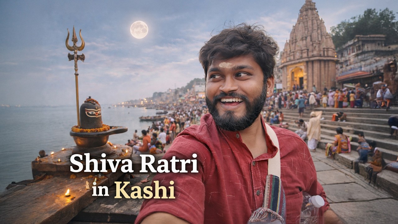 Shiva Ratri in Kashi 🔱 | Maha Kumbh Mela Shiva Ratri | 34 hours of Shiva Ratri 🌘