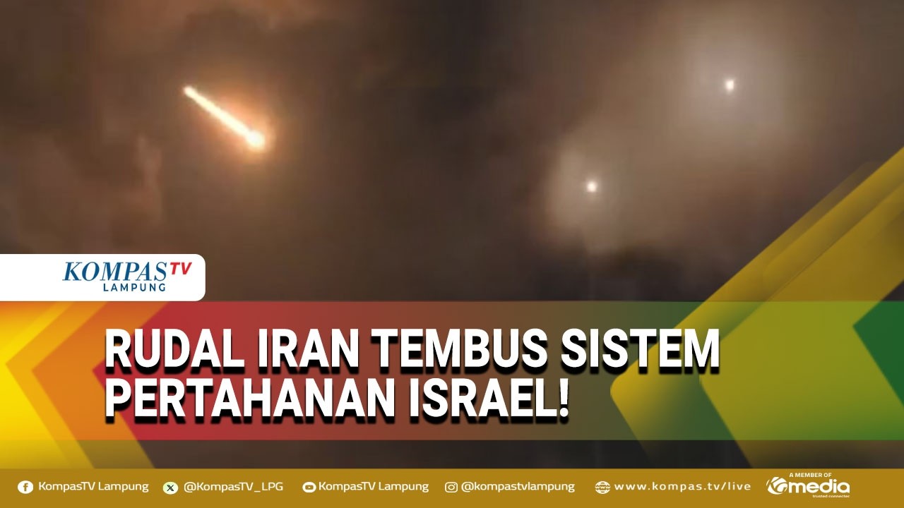 Sistem Pertahanan Israel Tak Mampu Tahan Serangan Rudal Iran! Sirene Serangan Meraung di Tel Aviv!