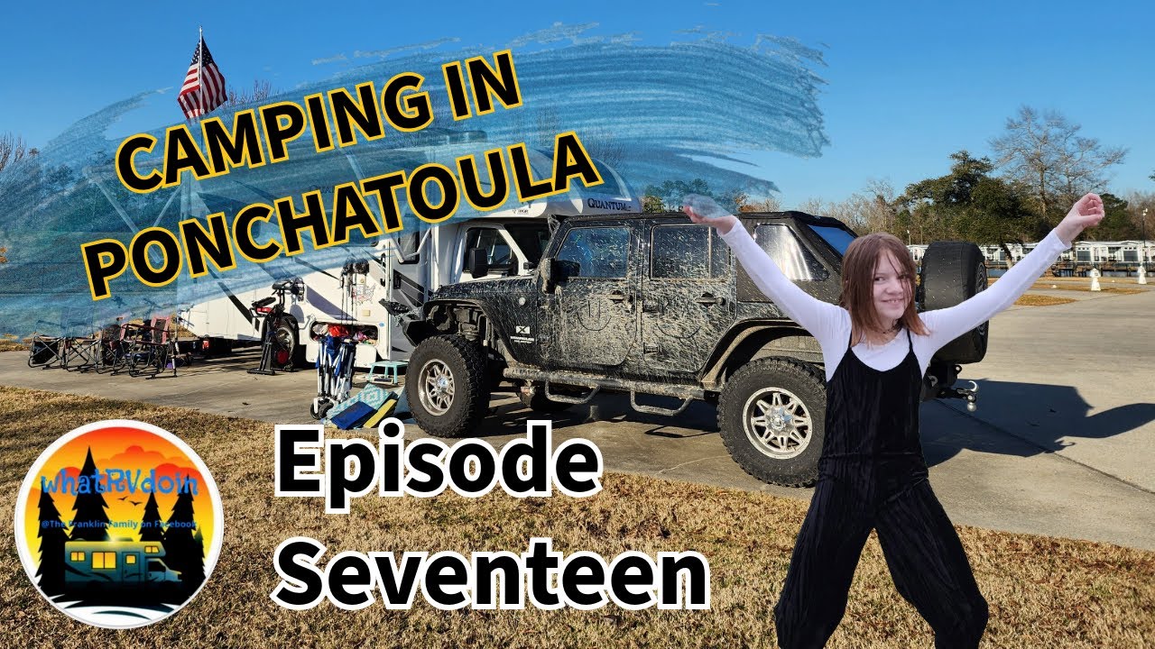 Travel VLOG -RV Resort in Louisiana - Swimming, Lake Pontchartrain, VR Fishing, Camping and Relaxing