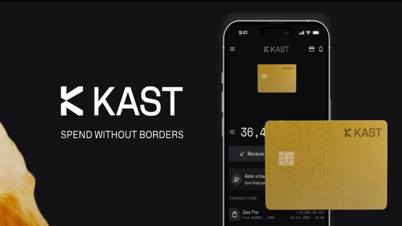KAST : 😎 حساب بنكي مجاني مع العودة لليوتوب