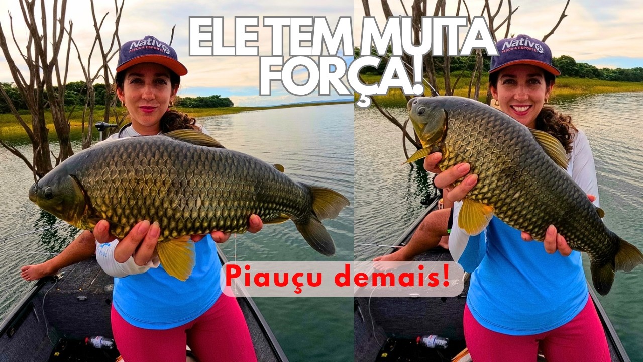 SÓ TINHA PIAUÇU BRUTO, FIZEMOS 4 CEVAS TOP! Pescaria 2026