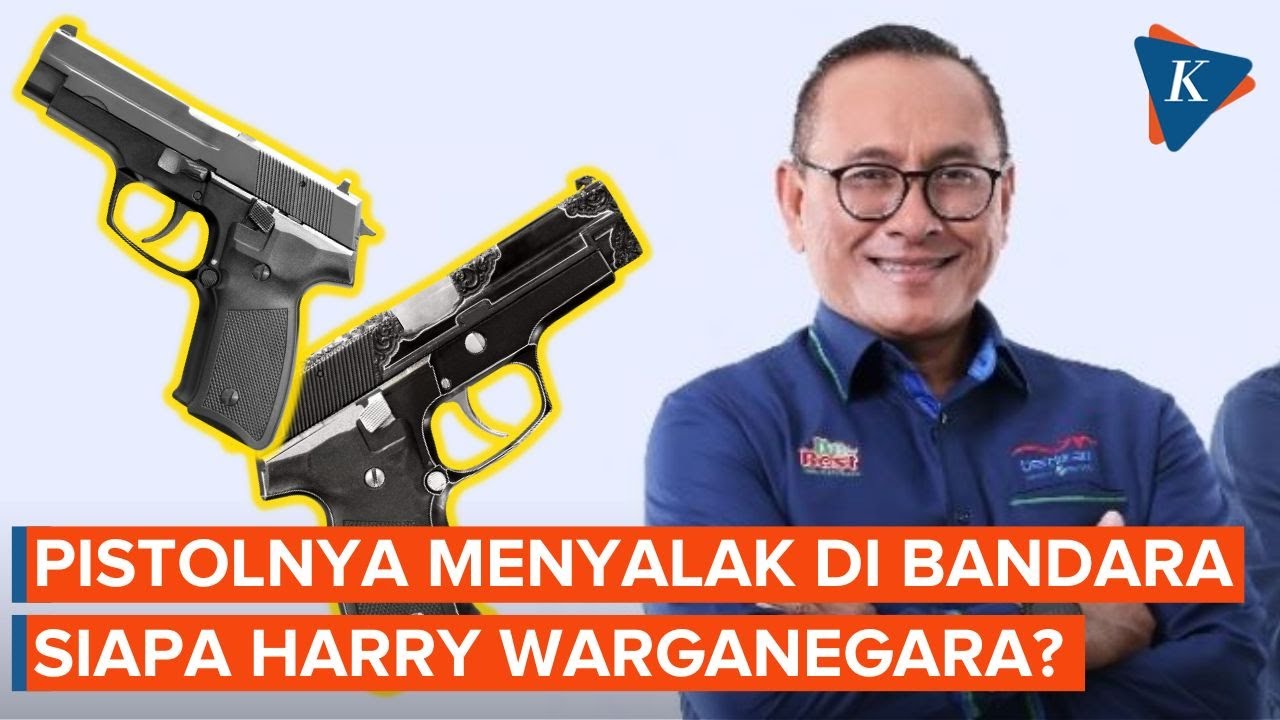 Pistolnya Meletus di Bandara, Seperti Apa Sepak Terjang Harry Warganegara?