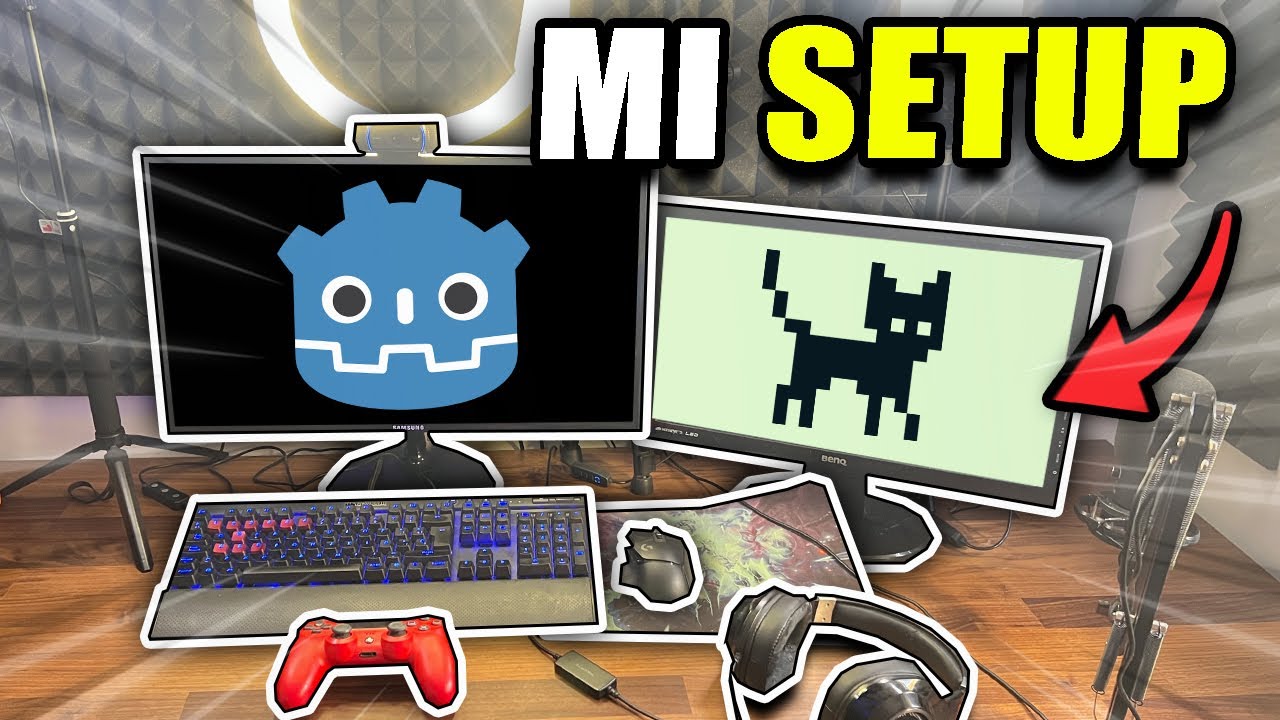 Mi Setup para Desarrollar Videojuegos y Hacer V&iacute;deos
