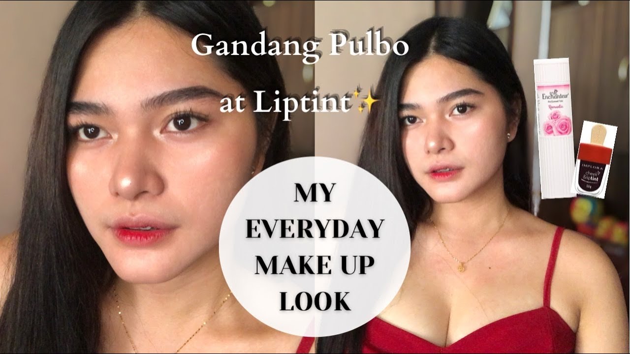 MY EVERYDAY MAKEUP LOOK (pulbo at liptint tutorial) Super affordable!