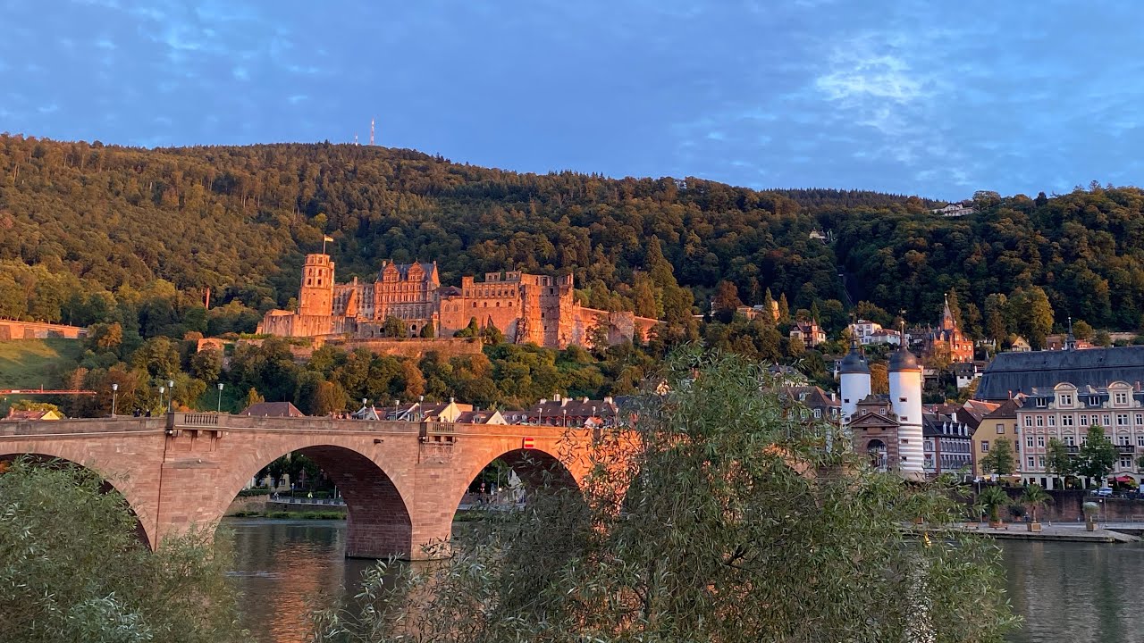 büyülü bi akşam ✨ heidelberg 