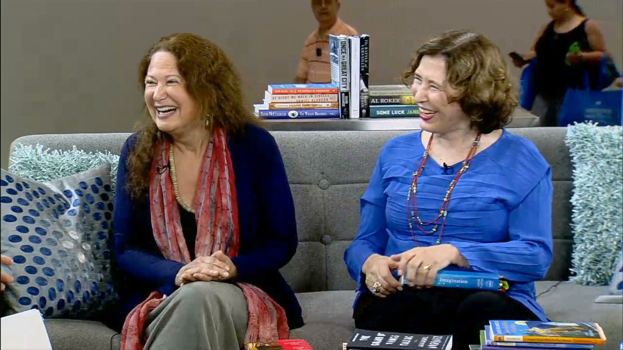 Jane Hirshfield and Azar Nafisi at the 2015 National Book Festival