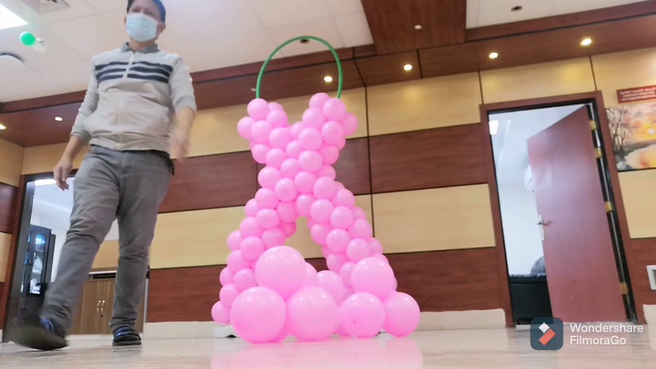Vlog #103. Pink Balloon Stand. Represent Breast Cancer Awareness Month - Oct.'21 / Licup Tv