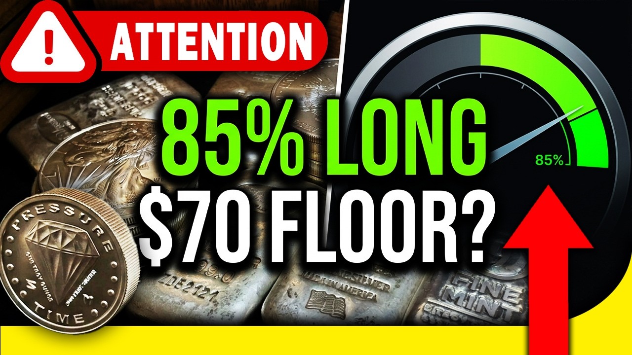 Может ли $70 стать НОВЫМ уровнем поддержки? 85% трейдеров говорят ДА!