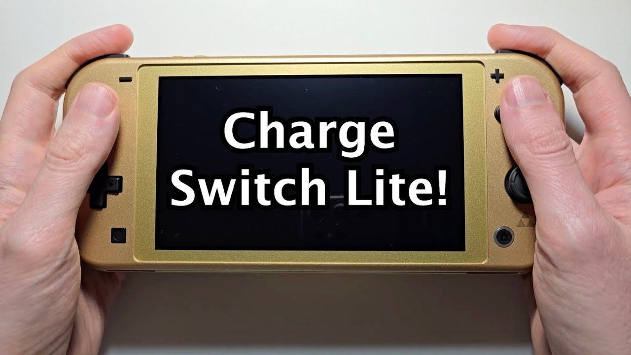 How to Charge Nintendo Switch Lite!