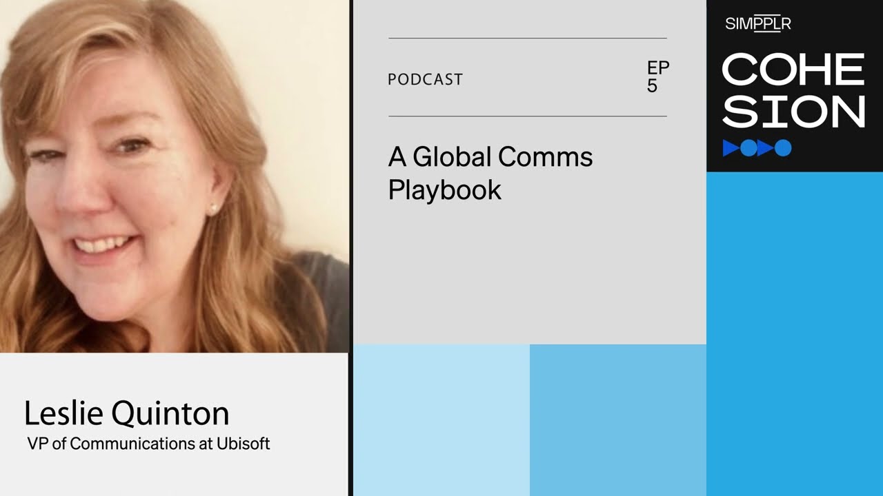 A global comms playbook - Interview with Leslie Quinton