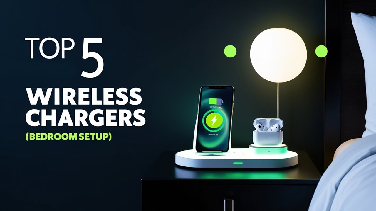 Top 5 Best Wireless Charging Stands for Bedroom (2026 Guide)