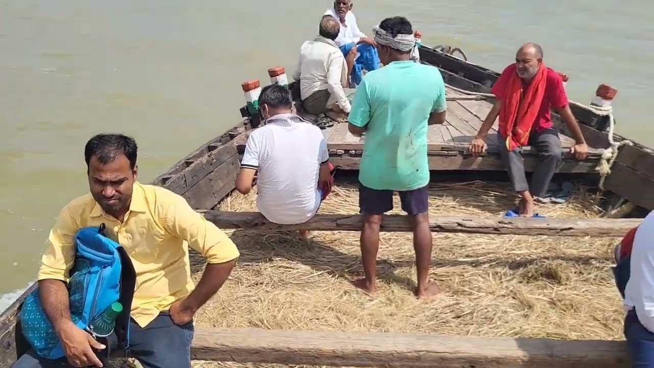 Ganga river flood #nature #video 